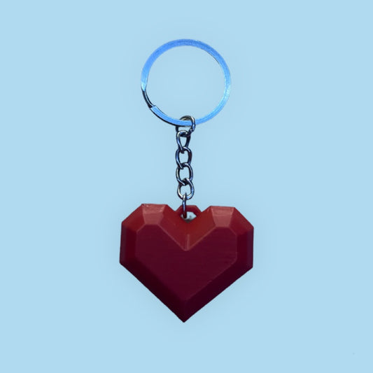 heart keychain