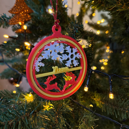 Personalized Christmas ball